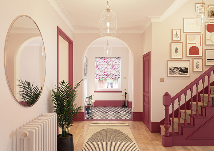 Nevada, Blush - Roman Blind - Image 8